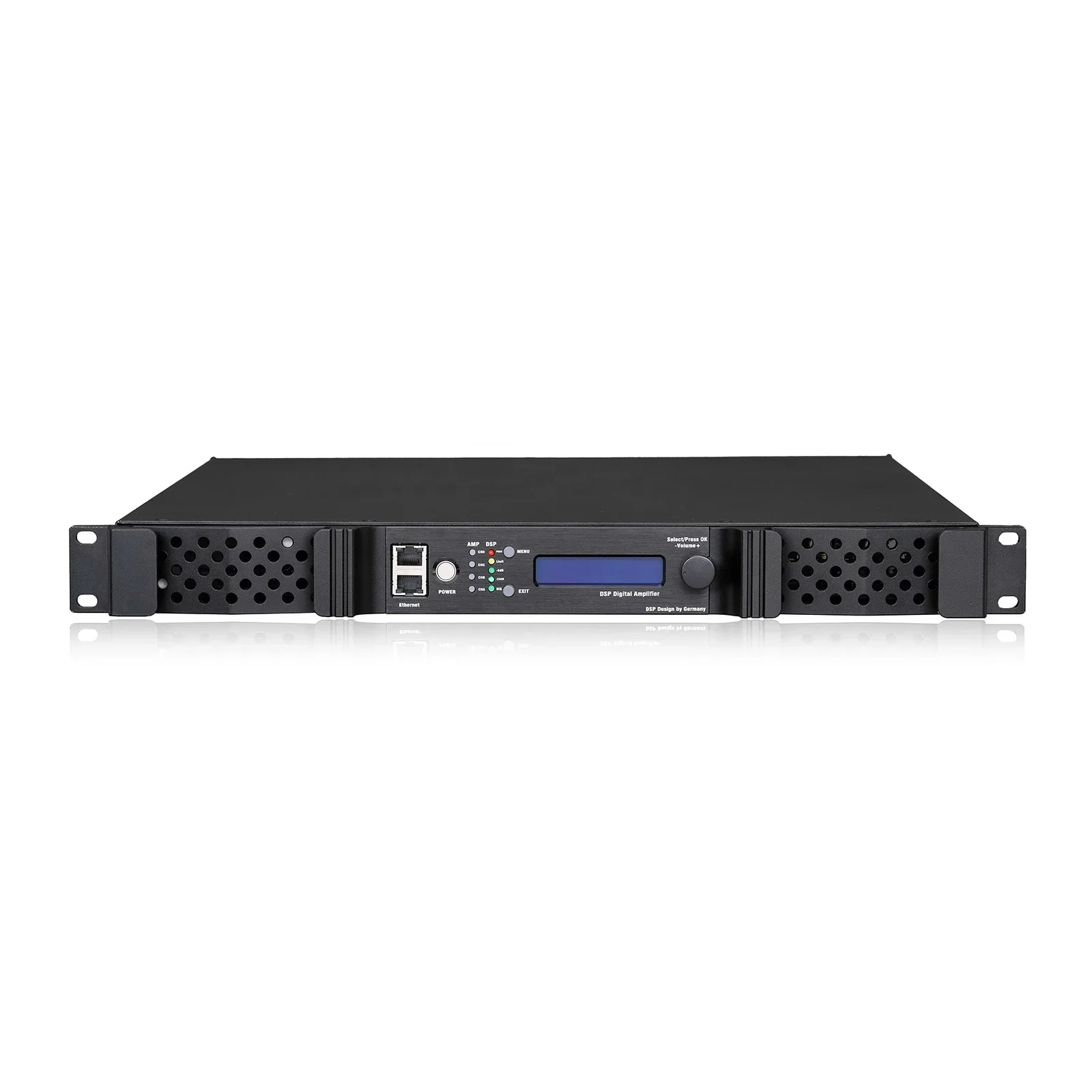 DG4-DSP With FIR Top Quality 2ohms Using Stable 1U Professional High Power Digital Amplifier Class-D 4CH*1800W/2200W/3000W/3500W