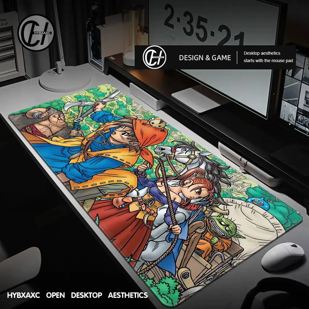

Game Dragon Q-Quest Journey Cursed King 8 S Mouse Pad Large Desk Mat Keyboard Ergonomic Office Rubber Game PC Non-slip Anti-fray