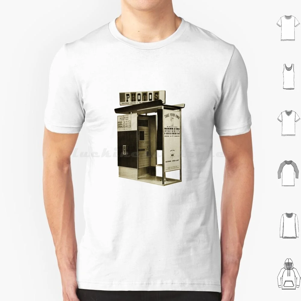 Model 12 Photobooth T Shirt 6xl Cotton Cool Tee Photobooth Booth Pop Culture Malec Strips Machine Selfie Malec Photobooth