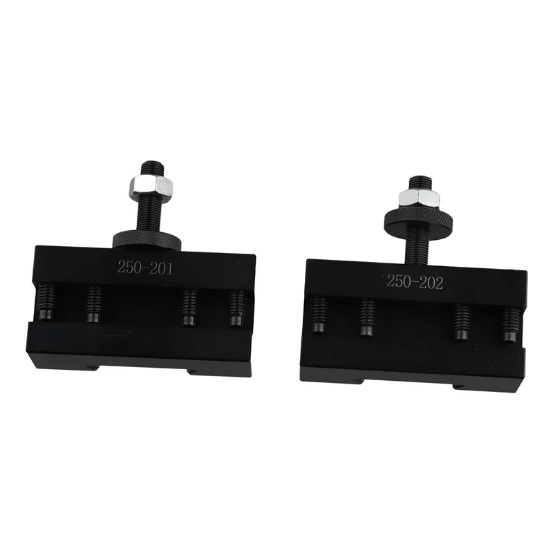 AY03-2Pcs mudança rápida ferramenta de torno cnc pós torneamento enfrentando suporte para tornos Tools-250-201 & 250-202