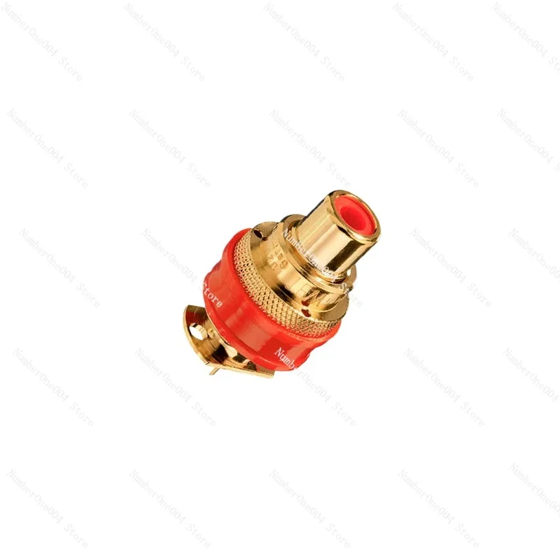 Original Germany 0201 Pure Copper Version HiFi Audiophile RCA Lotus Plug One Box