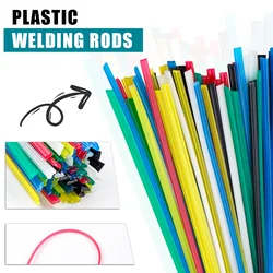 60PCS Plastic Welding Rods Colorful PP Welding Sticks DIY 20cm 5x2mm for Plastic Welder Guns Car Bumper Repair Welding Supplies