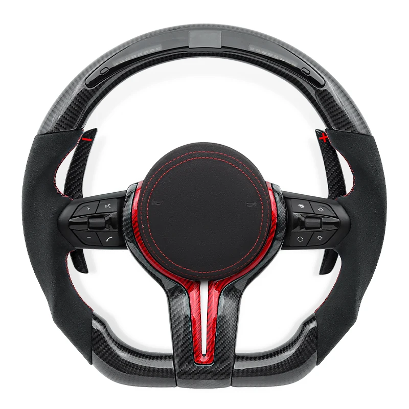 

Carbon Fiber LED Steering Wheel For BMW E90 E60 E61 E46 E81 E82 E87 E88 E89 E91 E92 E93 E61 E84 E70 E71 F10 F20 F30 M3 M4 M5 M6