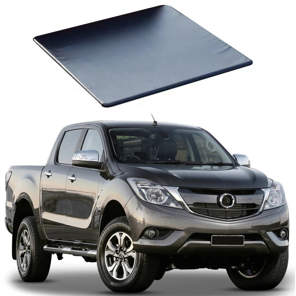 

Low Profile Rolling Tonneau Cover Soft Truck Bed Cover For mazda bt50