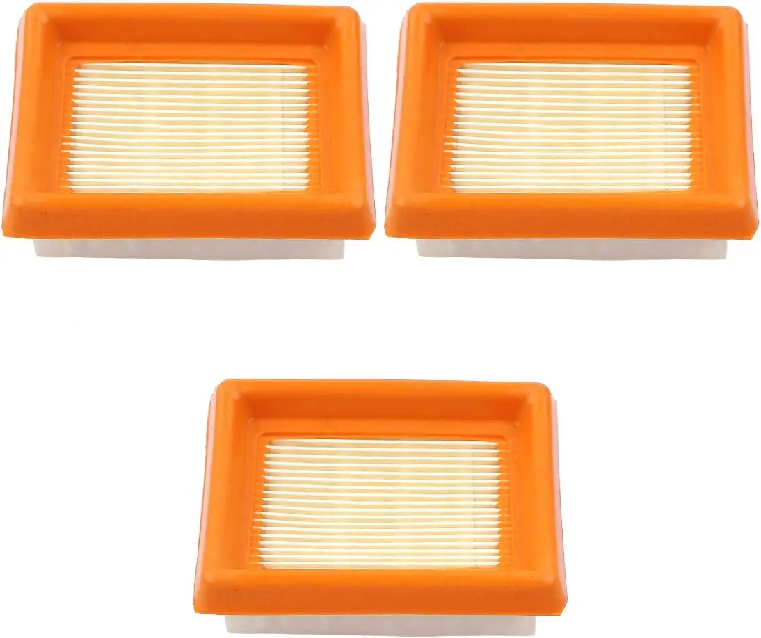 Pack of 3 Air Filter Cleaner For STIHL FS120 FS200 FS220 FS250 FS300 FS350 FS400 FS450 FS480 String Trimmer Strimmer 41341410300