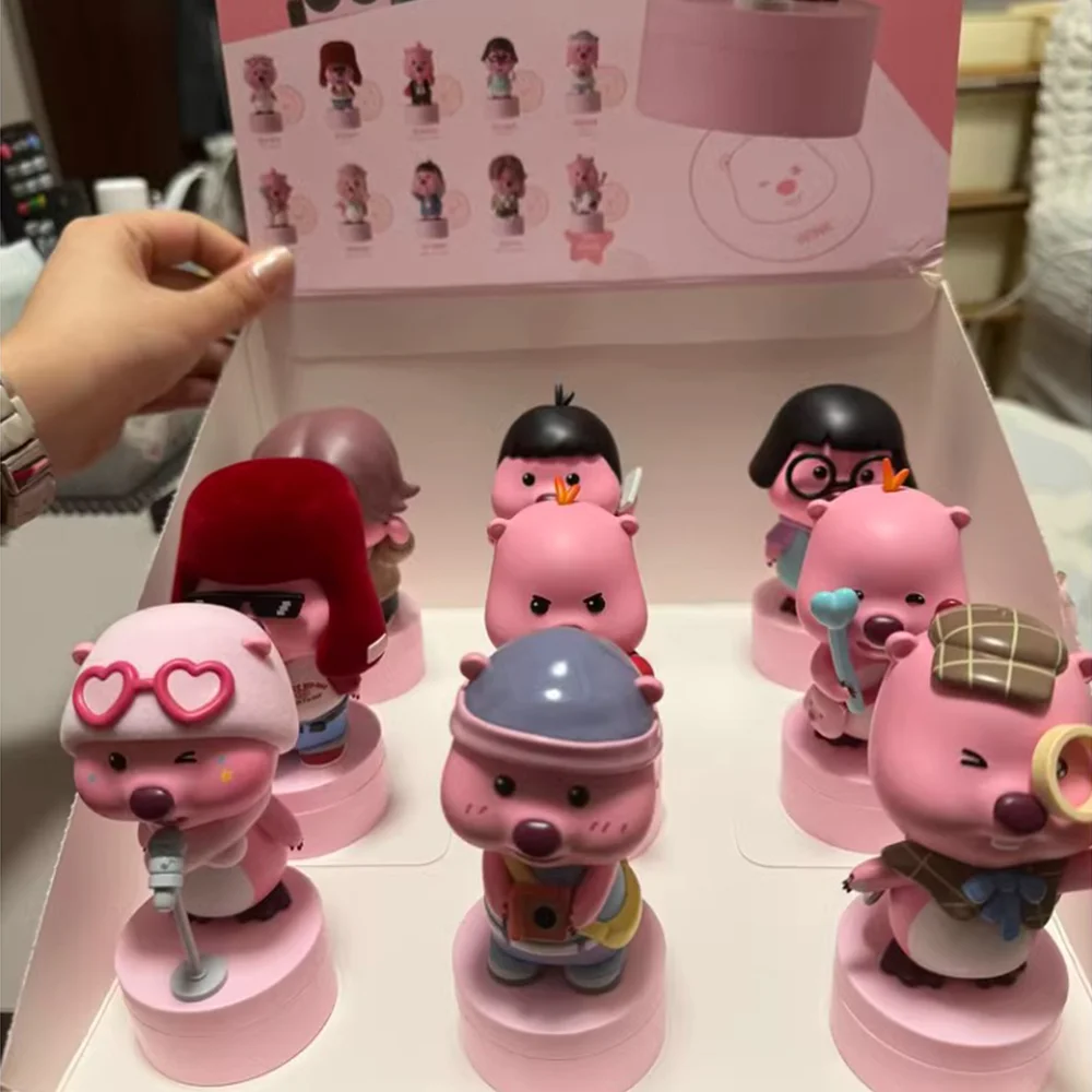 MiniSO zanmang Loopy blind blind BOX ทำงานในการแสดงธุรกิจ stampampentsdesktoptrendy handcrafts รวมถึงรุ่นที่ซ่อนอยู่