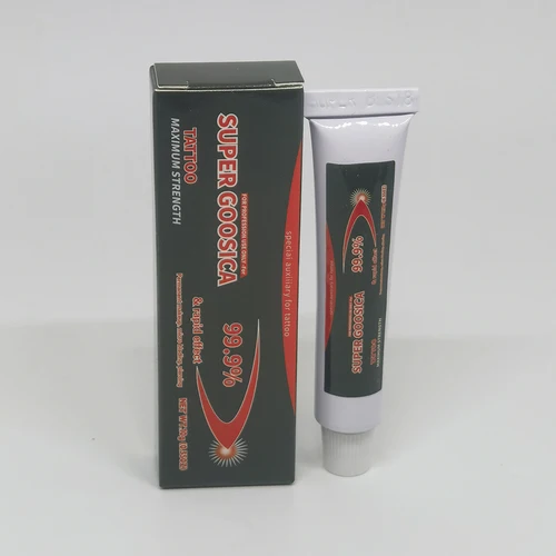 Imagen 2 del producto El más nuevo 99.9% crema de tatuaje Super Goosica antes de la cirugía maquillaje semipermanente Microblading delineador de labios y cejas belleza cuerpo 10g