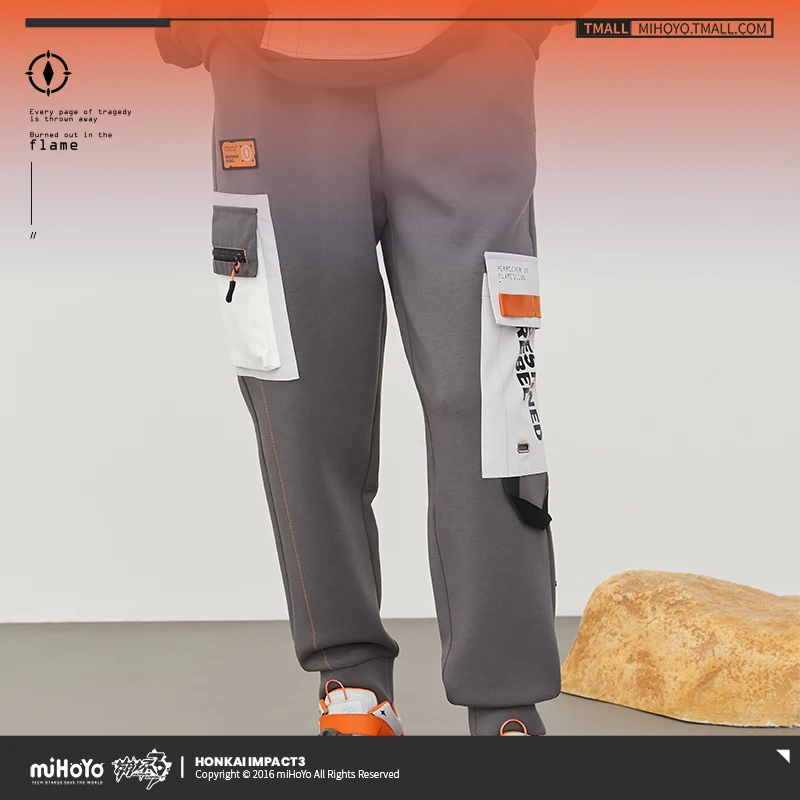 

MiHoYo Official Honkai Impact 3 Kiana Kaslana Knitted Pants Herrscher Of Flamescion Theme Trousers Casual Bottom Gifts