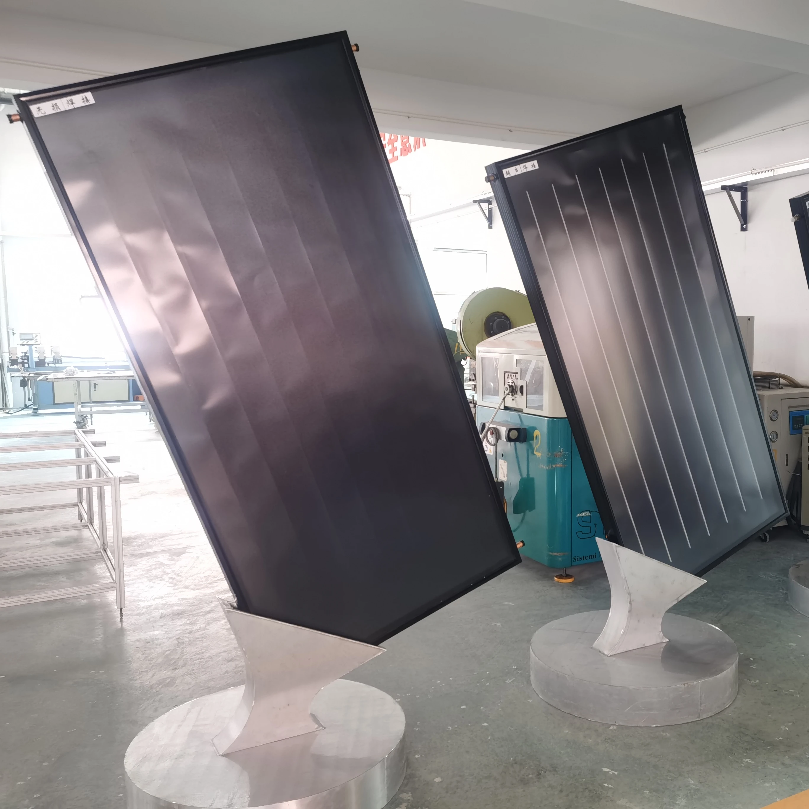 2026 Solar Panel Heating With Blue and Black Coating Absorber Flat Plate Solar Collectorpromote sales