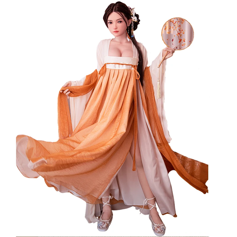 RENHEYUOU Ancient Asian style High Quality Sex Doll TPE Full Size 1:1 restoration Real Big Butt big chest Sex Dolls Toy 18+