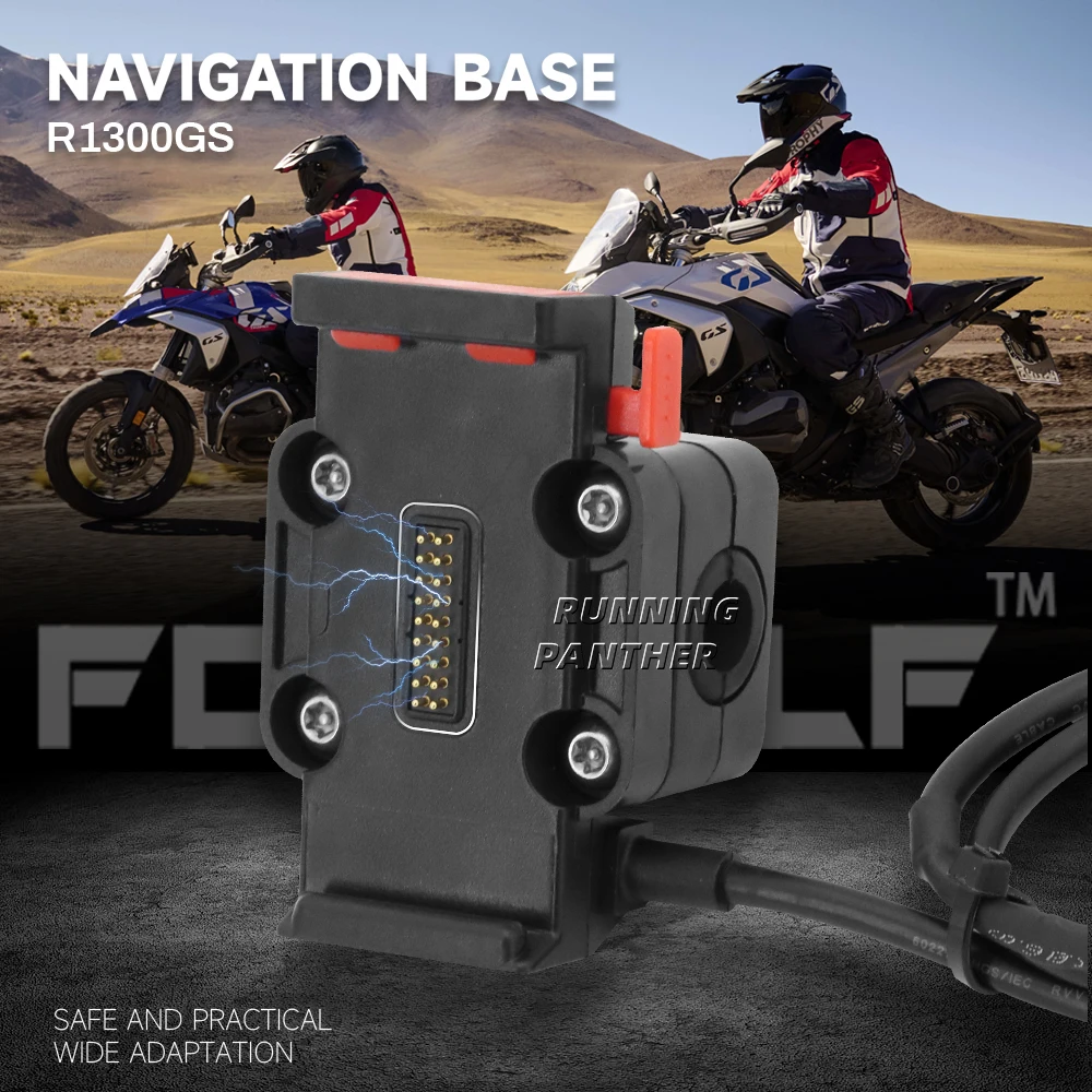 Telefon navigations halterung Netzteil kabelloses Laden 12mm/16mm/22mm Überroll bügel basis für BMW R1300gs R 1300 gs R1300gs