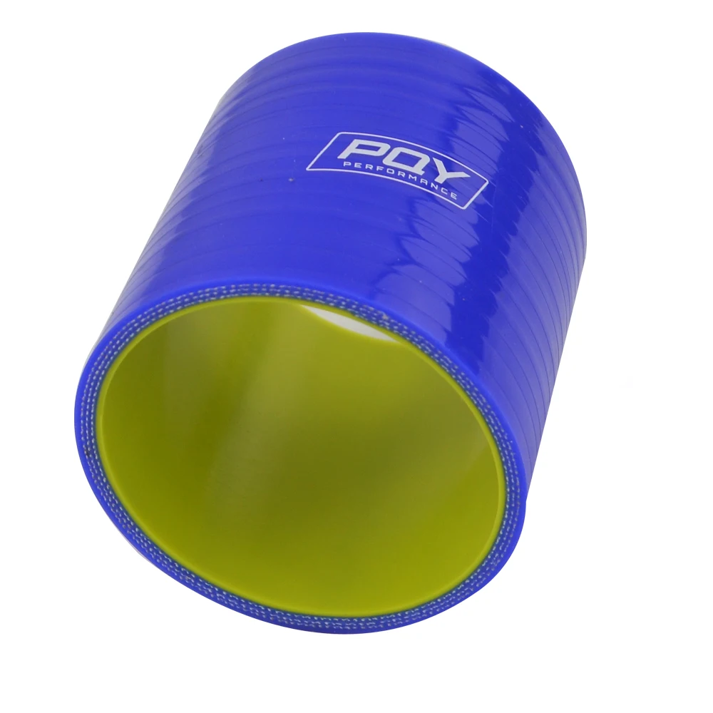 VR - الأزرق والأصفر 2.5 "64 مللي متر مستقيم سيليكون المبرد توربو كمية الأنابيب المقرنة خرطوم VR-SH0025-QY #3