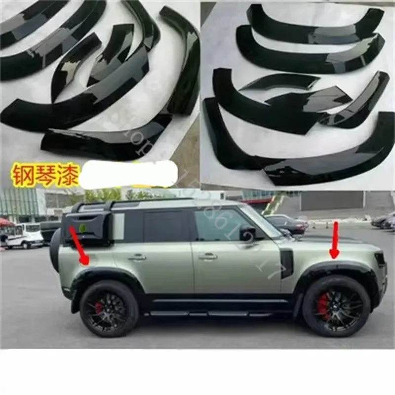 

Accessories For Land Rover Defender 110/90 2020-2023 Car Wheel Fender flares Wheel Extension Wheel Arches Plastic trim