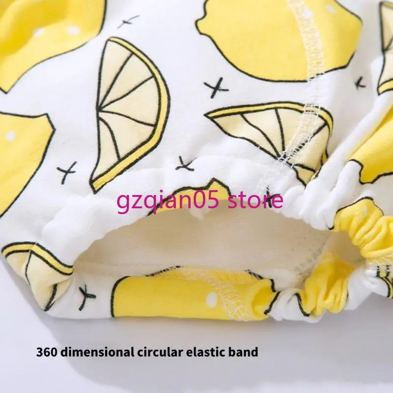 سروال حفاضات قطني قابل لإعادة الاستخدام من N7ME للأطفال من عمر 6 أشهر إلى 3 سنوات