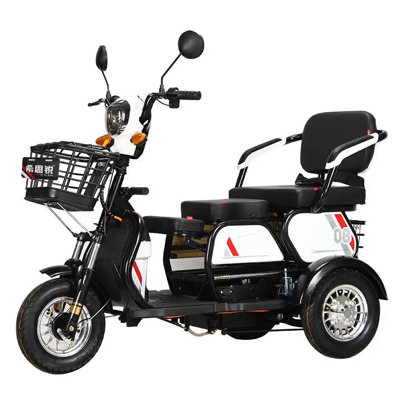 

MX,EU, USA, AU NZ,AE SA double clearance, tax inclusive door delivery Electric trike family small scooter to pick up children