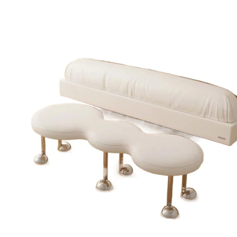 

Entry shoe change bedside stool, simple bed bed long bedroom bedside stool