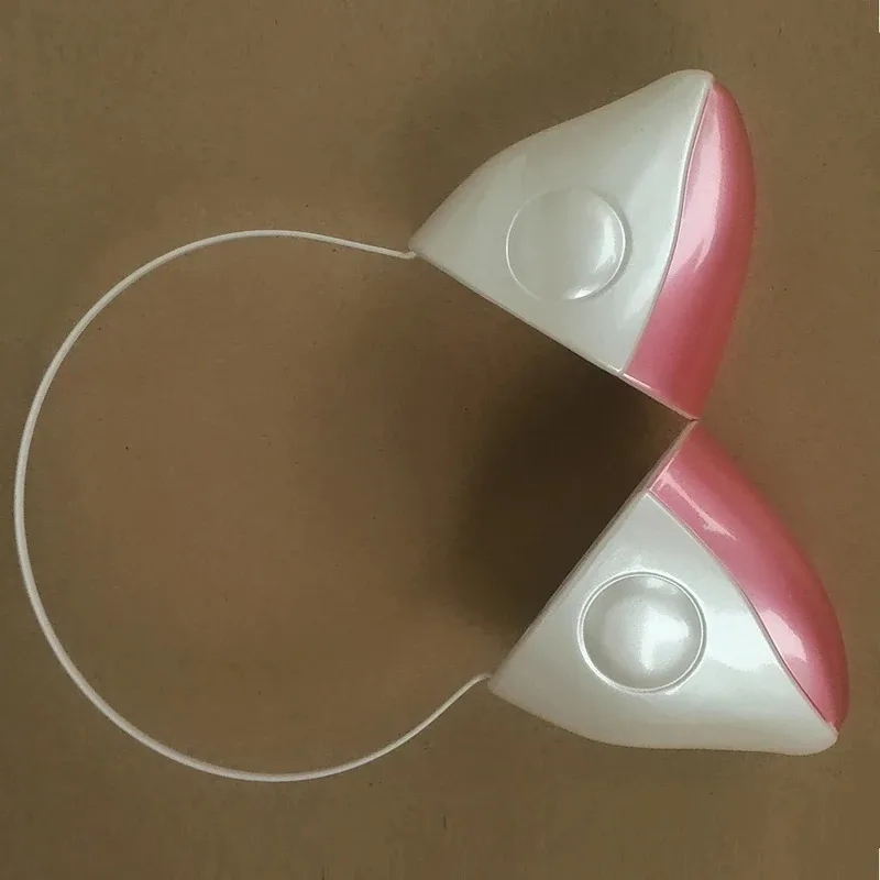 2025 aaa 애니메이션 쇼비츠 치이 에루다 코스프레 소품 귀 헤드셋 핑크 뿔 머리띠 액세서리 여성 소녀 크리스마스 선물