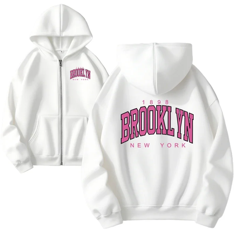 Quality 2026 Spring Hot Sales Women Zipper Cardigan Hooded Sweatshirt Fashion Casual Jogging Lady Versatile Sport Coat
