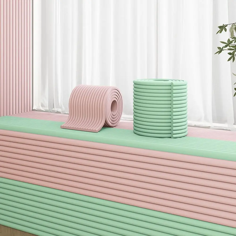 20x200 سنتيمتر المضادة للتصادم قطاع سميكة ذاتية اللصق الجدار ملصق DIY بها بنفسك قطع الحديثة Normcore المشارب حافة حامي غرفة المعيشة #3