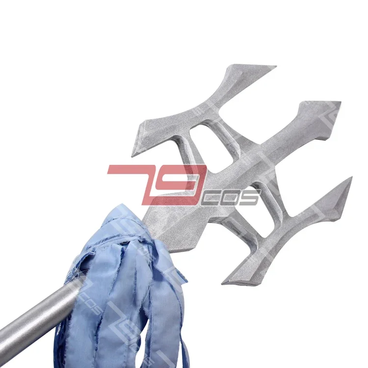 Aaroniero พนักงาน Trident คอสเพลย์ Props BLEACH Arruruerie อาวุธฮาโลวีนแฟนซี STAGE Performance Hand Made อุปกรณ์เสริมการ์ตูน