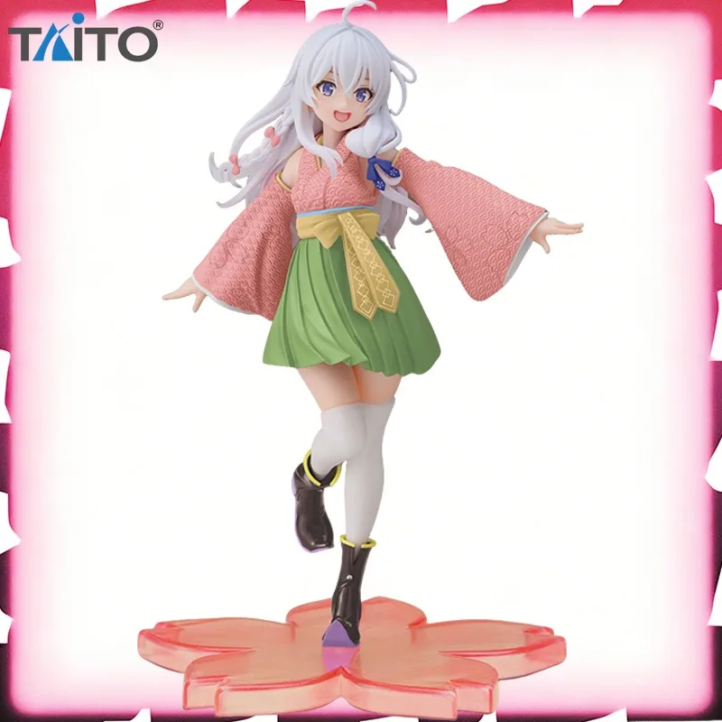 

Genuine in Stock, TAITO Coreful Wandering Witch: The Journey of Elaina Elaina Sakura Kimono New Edition Figure Model Ornament