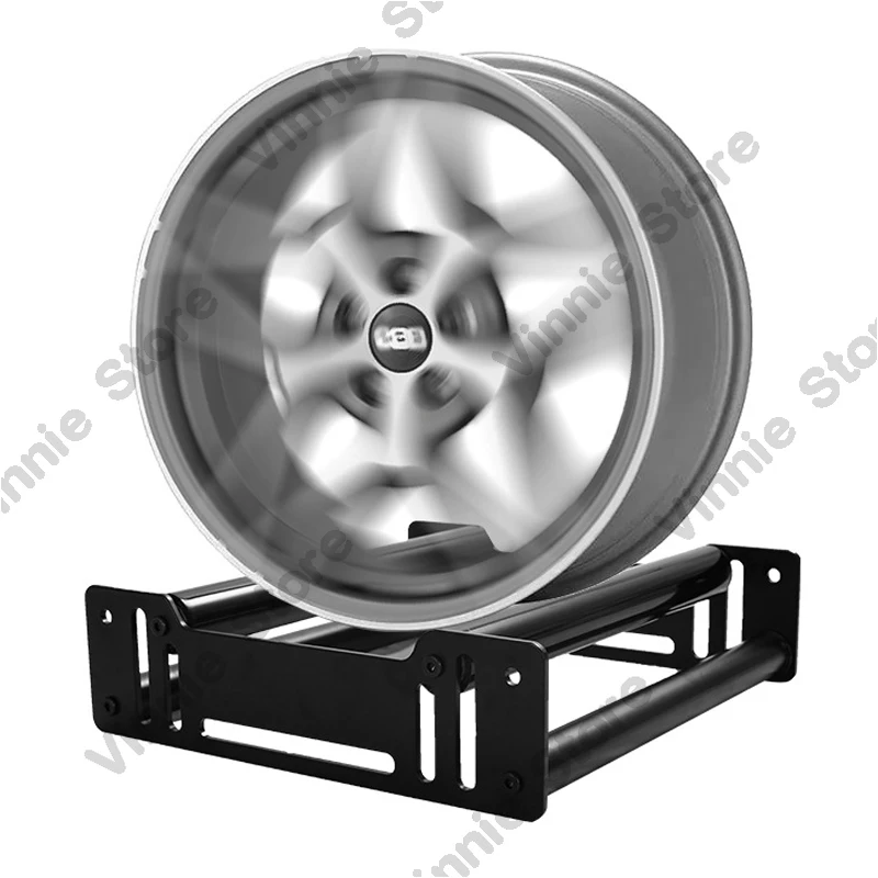 

Wheel 360° display stand, car 4S shop modified tire display stand, aluminum rim and steel rim rotating display stand can rotate