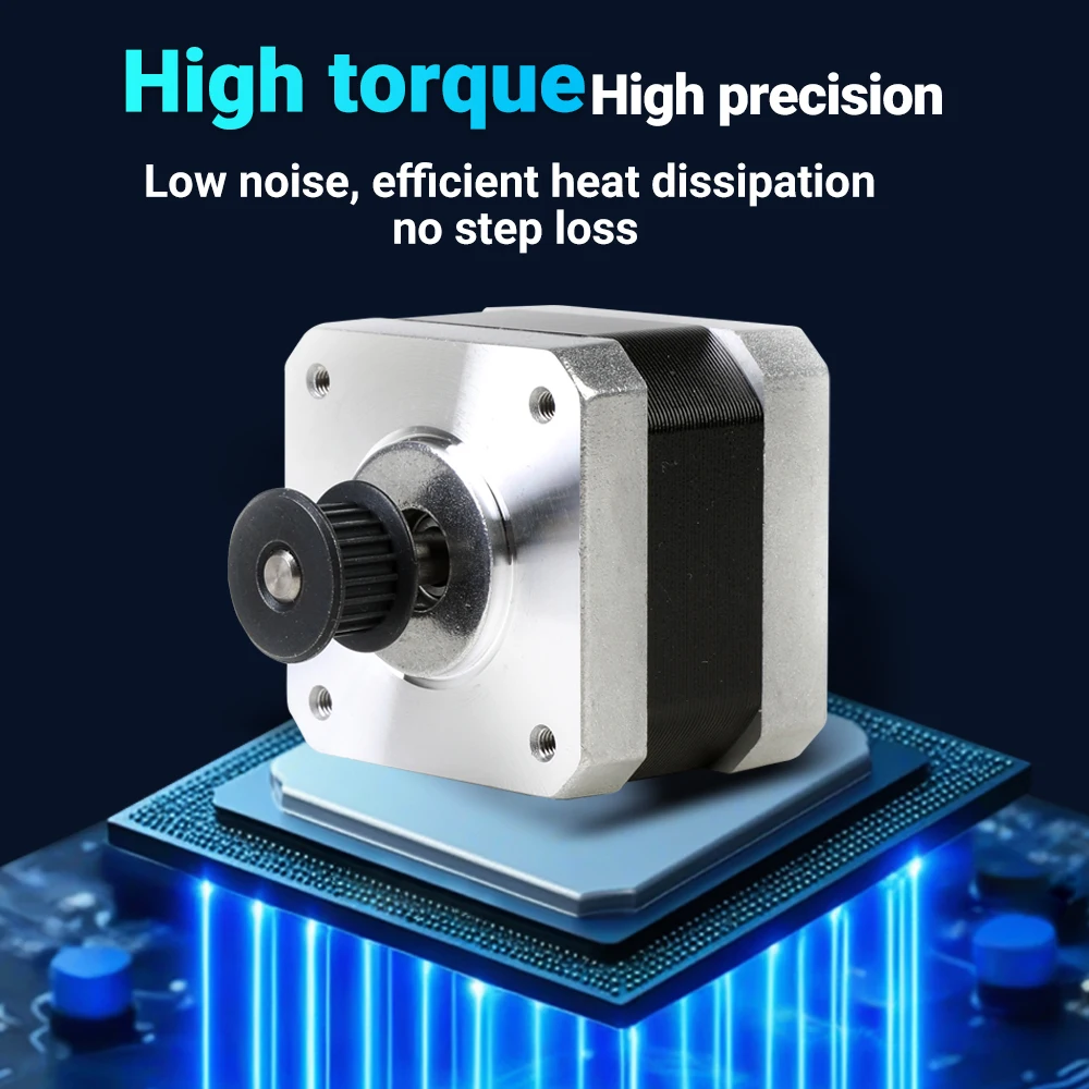 Original 42-34 Stepper Motor Z Axis For Ender-3 V2 Neo Ender-2 Pro Ender-3 S1 Pro Ender-3 Pro/Neo High Step Accurac Low Noise