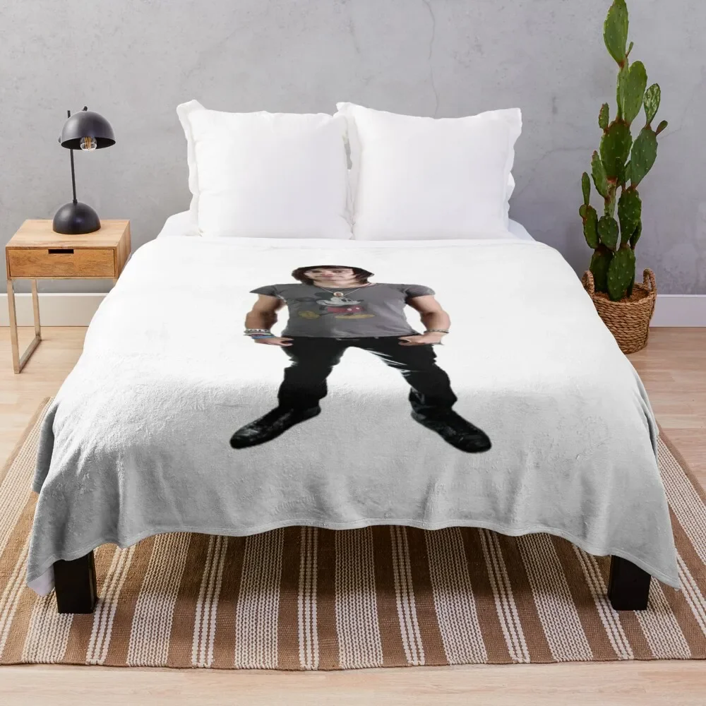 

Vic Fuentes Throw Blanket Elegant Warm Throw Blanket for Hotel Home