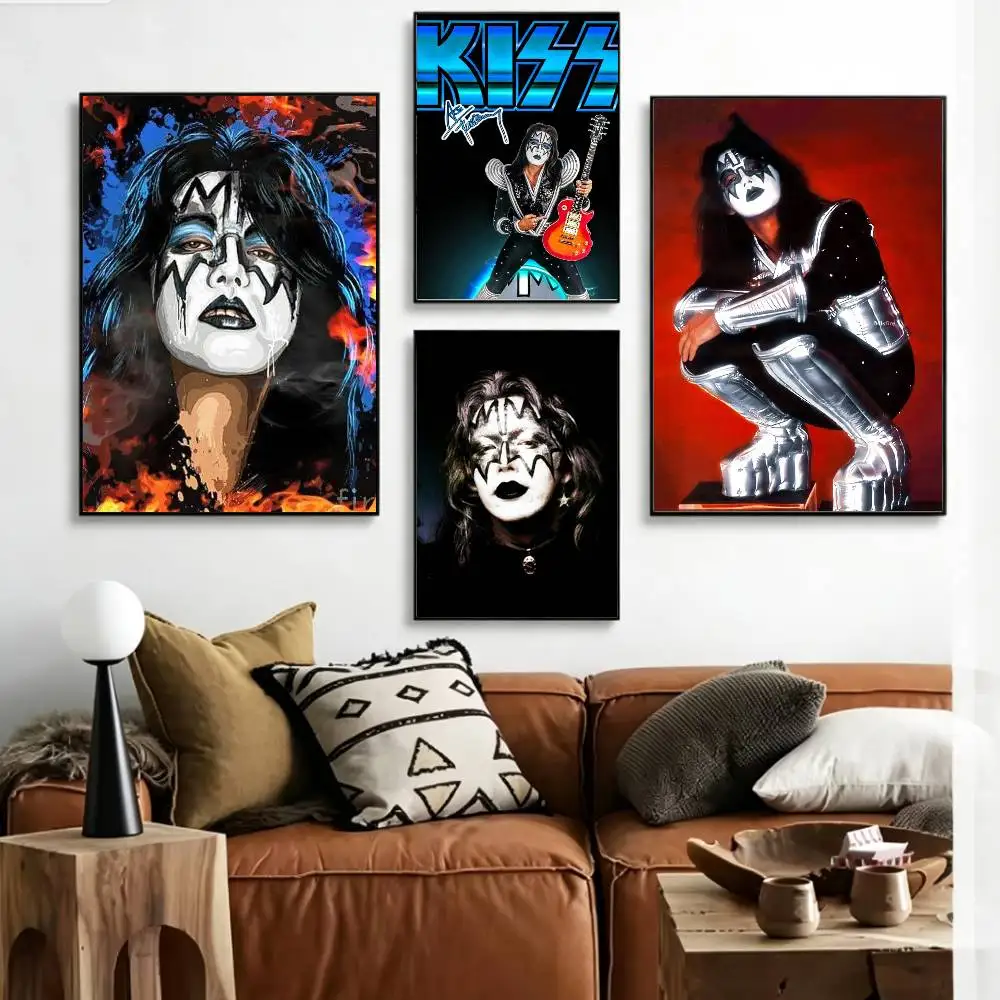 COOL A-Ace F-Frehley-es   Poster HD Self Adhesive Waterproof Wall Art Ideal for Home Office Dorm Gift view 2