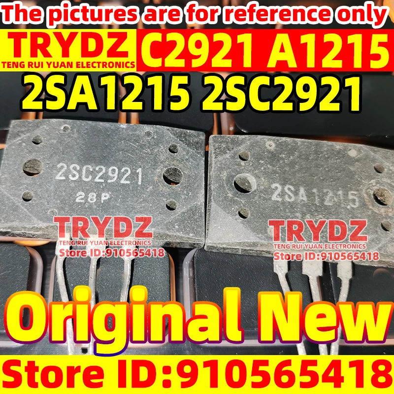 5-1pairs Original A1215 C2921 2SA1215  2SC2921 MT-200 disassembling machine Audio amplifier
