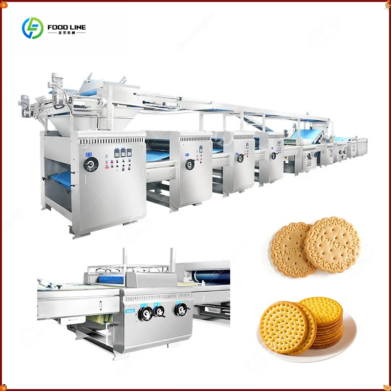 Professional Supplier Hard Biscuit Manufacturing Plant Butter Cookie Production Line FL Customized