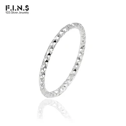 F.I.N.S Real 925 Sterling Silver Fashion Woman Ring Index Finger Ring Tail Rings For Women Stackable Wedding & Engagement Ring