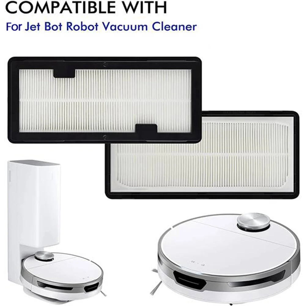 قطع غيار A24R قابلة للغسل، مرشحات Hepa لـ Jet Bot وGet Bot+ المكانس الكهربائية، مناسبة لروبوت VR30T85513W/AA