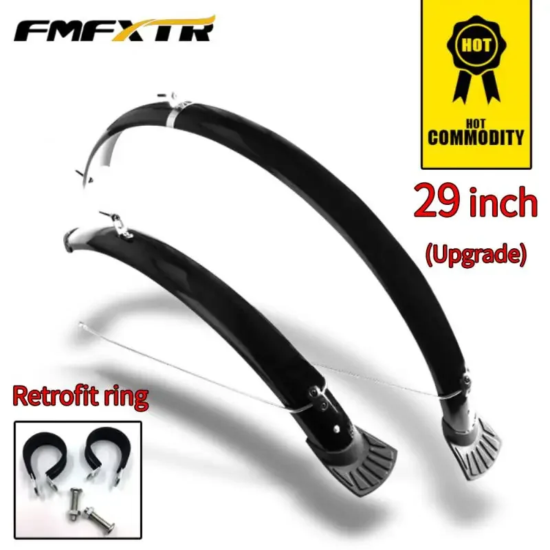 Fenders FMFXTR Fenders Retro Bike Fixed Gear 700C 26 27.5 29inch Mtb Mudguard For Front Or Rear Accessories