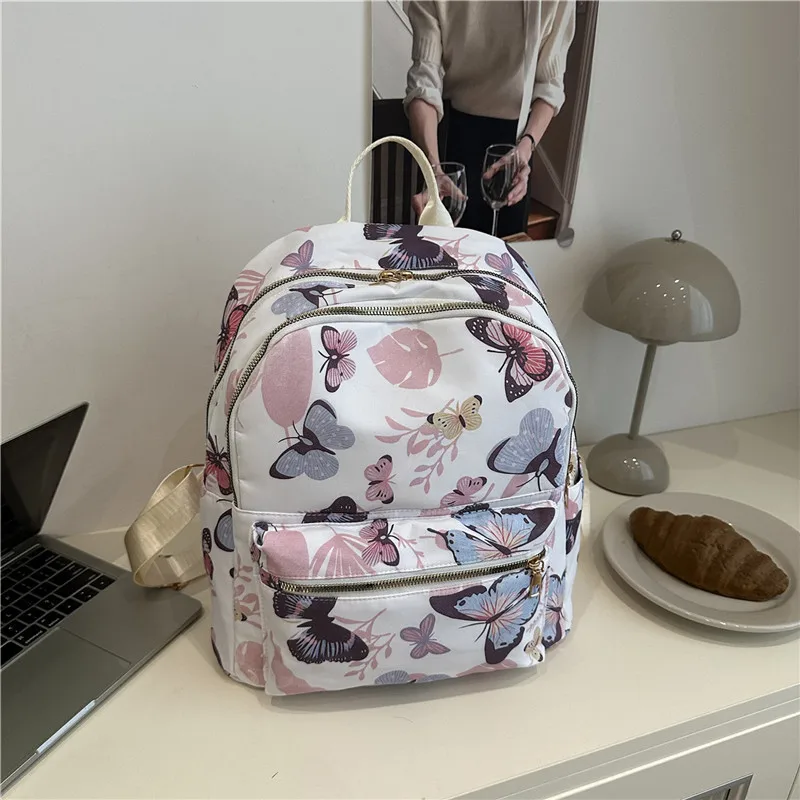 

Fashionable Women Backpack Cute Backpack Versatile Sweet Canvas Backpack Kids Backpacks for Boy School Bag Designer Bag Mochila