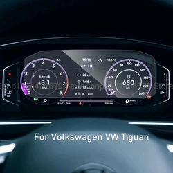 Tempered glass protector film For Volkswagen VW Tiguan Allspace 2019- 2023 Car instrument Dashboard Screen Protective film