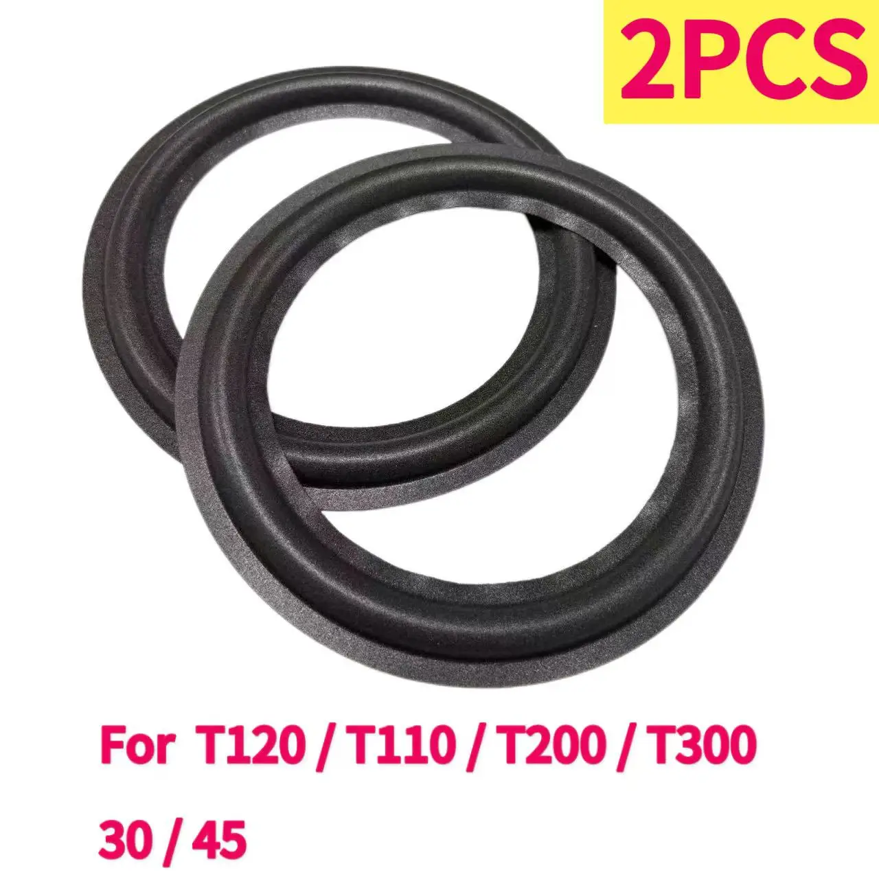 For Optimus / Radio Shack T120 T110 T200 T300 30 45 Speaker Foam Repair Folding Edge Ring （2PCS）