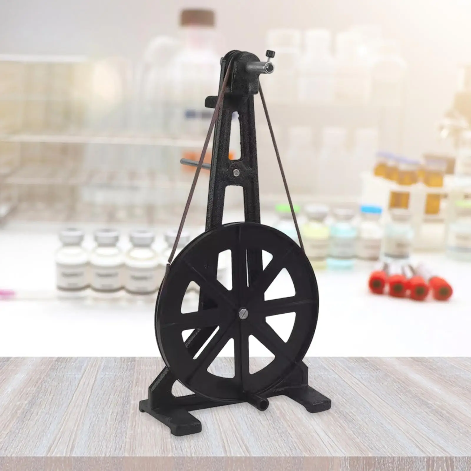 

Hand-centrifugal Turntable Equipment Teaching Tool Hand-cranked Physical Instruments,
