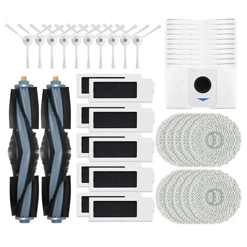 A95G для Ecovacs T20 OMNI, T20 Max, T20 Pro, X1 Omni, X1 Turbo, Bork V830, V831 Щетка-фильтр, швабра, пылесборник, детали пылесоса