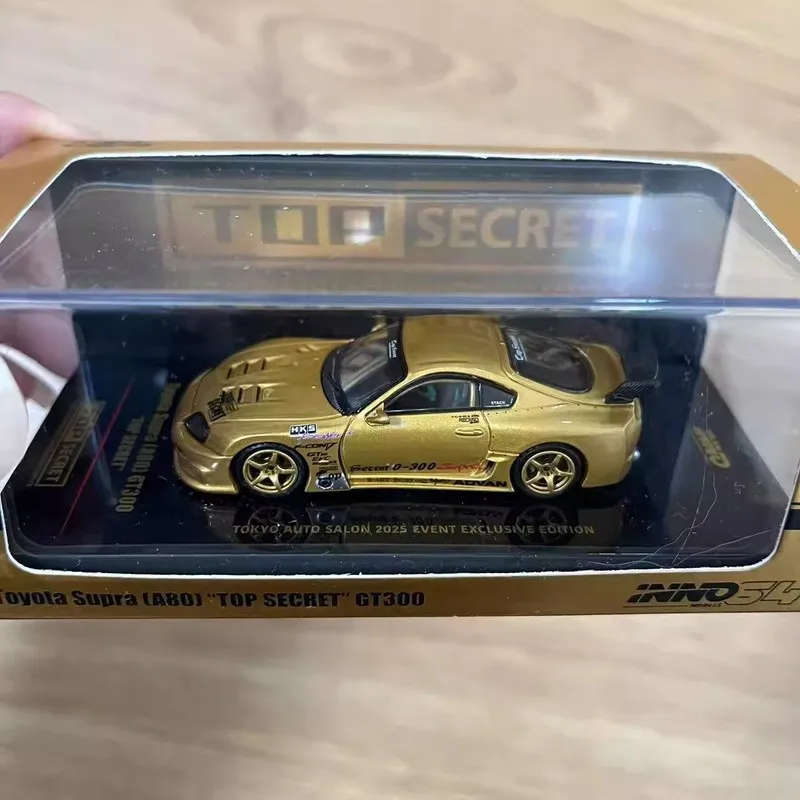 Nouveau en Stock 2025 Tokyo Motor Show Inno 1:64 Toyota Supra A80 Mazda Rx3 voiture édition limitée alliage Miniature moulé sous pression jouets personnalisés