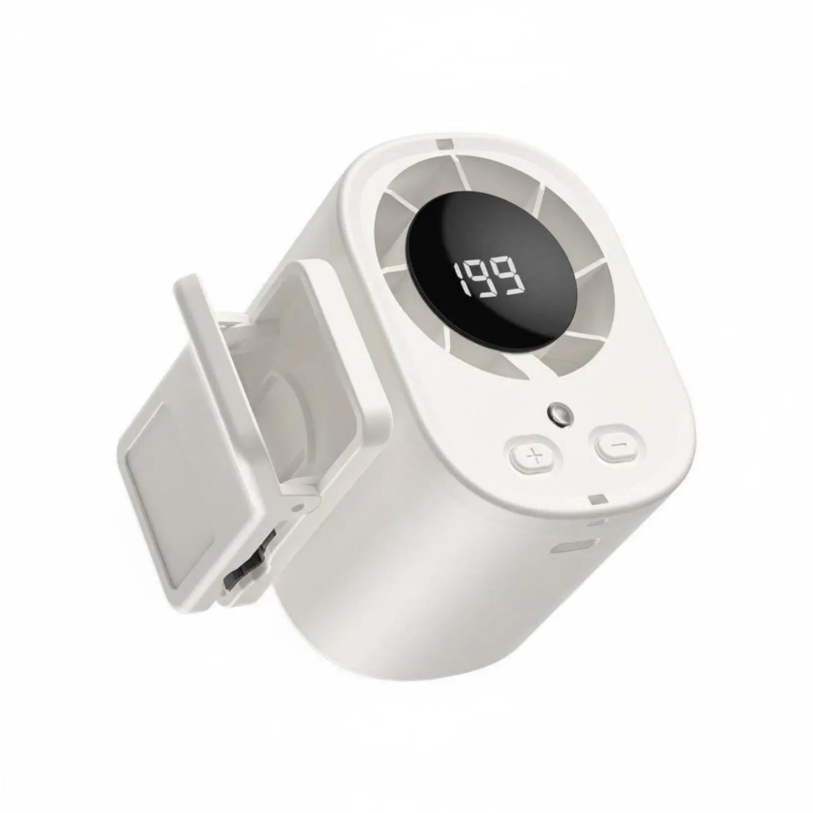 Waist Clip Fan Lightweight Waist Fan Household Appliance USB Rechargeable Long