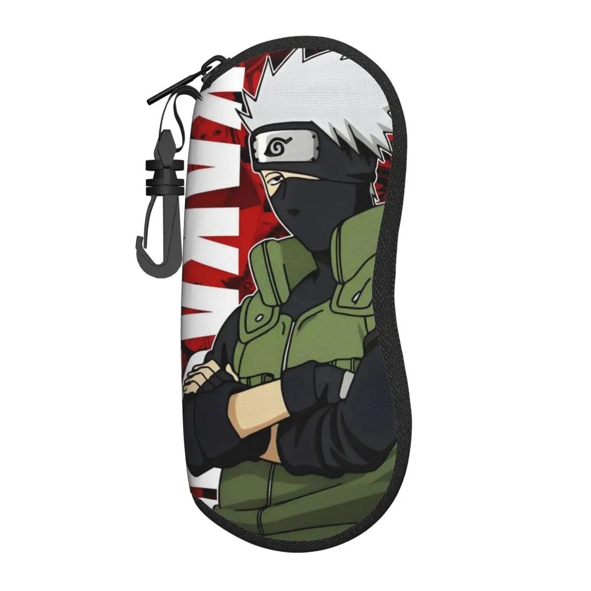 Custom K-Kakashies H-Hatakes Mentor Cartoon Hot Shell Eyeglasses Protector Cases Cute Sunglass Case Glasses Pouch
