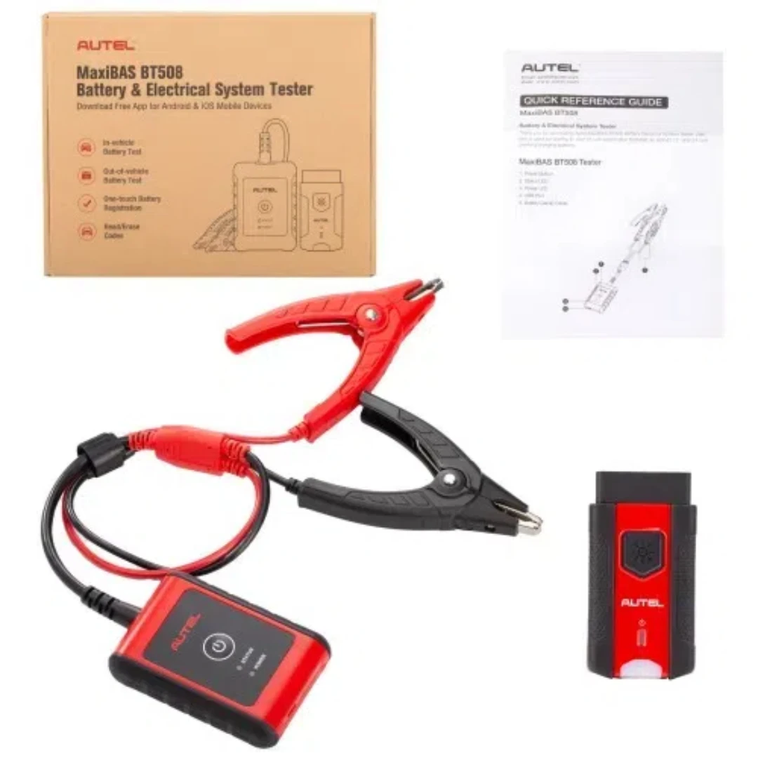 

Autel MaxiBAS BT508 Тестер автомобильного аккумулятора 6 В 12 В Тестер нагрузки 100-2000 CCA добавляется AUTOVIN, электрический сброс, отчет о здоровье аккумулятора