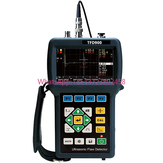 TFD900 Digital Ultrasonic Flaw Detector Support DAC DGS AWS API Standard Curve Recording