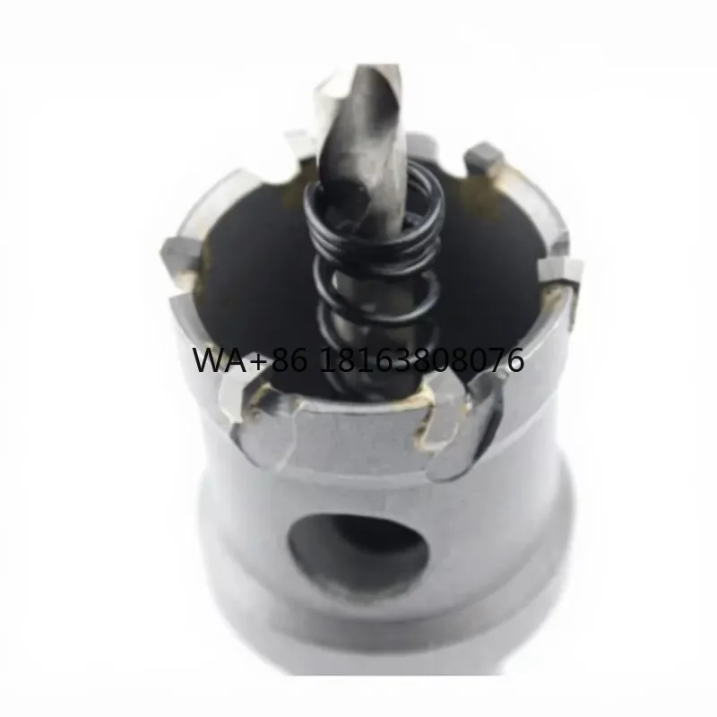 Industrial Grade Unika Style Extended Alloy Hole Opener, Metal Hole Expander with Hard Alloy Cutter Head, Stainless Steel