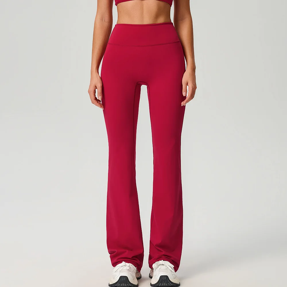 Flare Leggings Yoga Pants Women Fitness Bell Bottoms High Waist Wide Leg Pants Women Gym Workout Leggings Sports Flared Pants