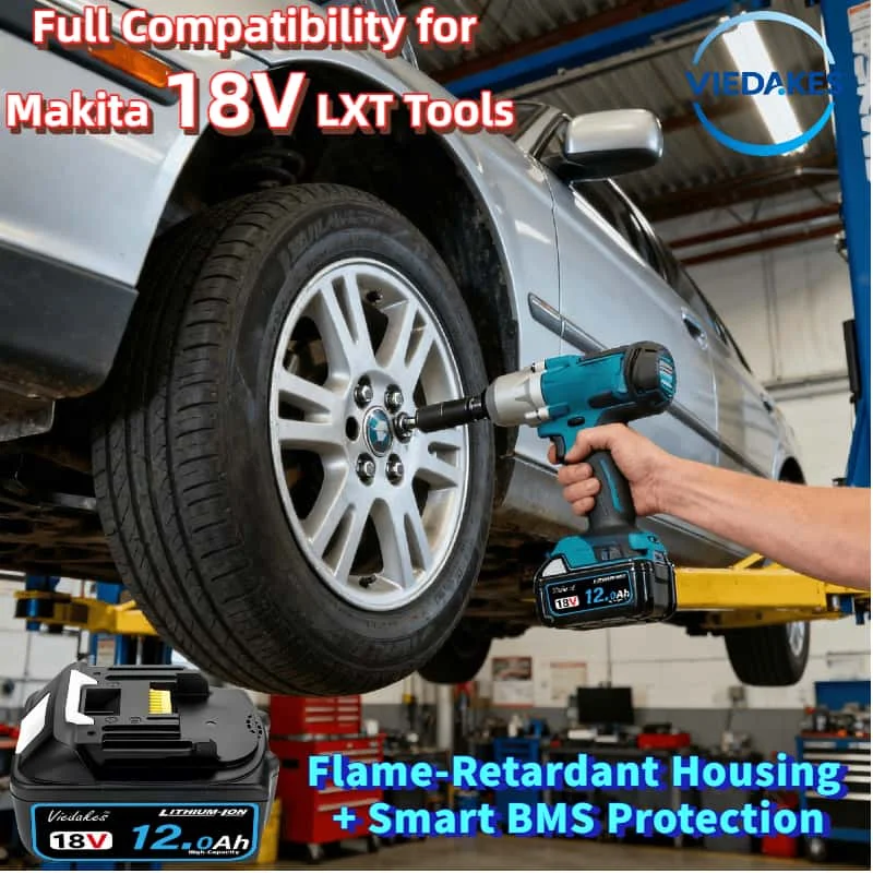 

Top Selling！Maximize Productivity for Makita 18V 12.0Ah Battery，High Energy Density,Durable Design for Professional-Grade Tools