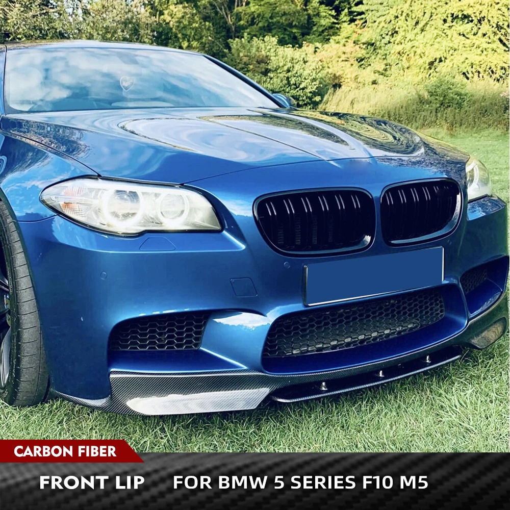 

Для BMW 5 серии F10 M5 2012-2016 автомобильный передний бампер из углеродного волокна, спойлер для переднего бампера, спойлер для губ, защита спойлера