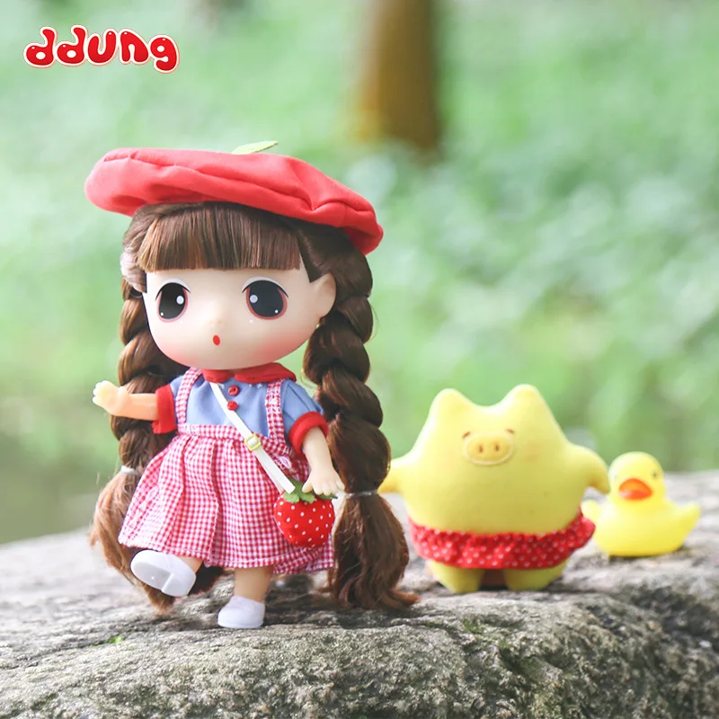 Dongji Doll Korean Doll 18cm Doll Girl Toy Set Valentine's Day Gift