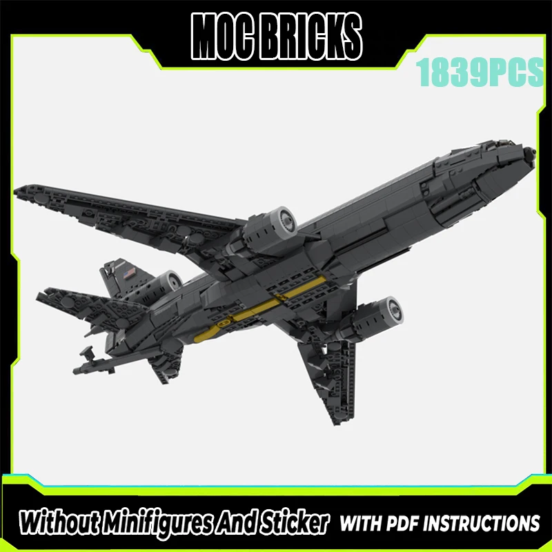 

Exquisite New Product MOC Building Blocks Aviation Model Fuel Dispenser KC-10 Technology Modular Children's Toy Gift DIY Set